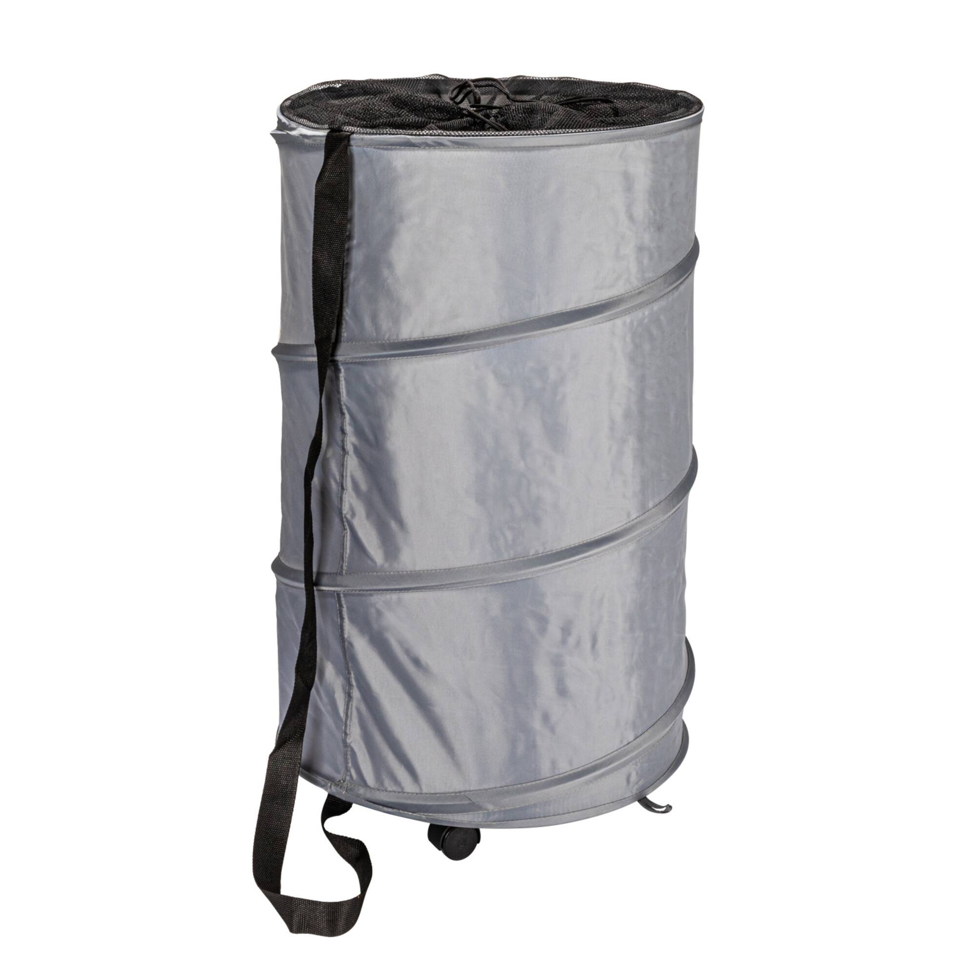 Household Essentials Rolling Pop Up Laundry Hamper